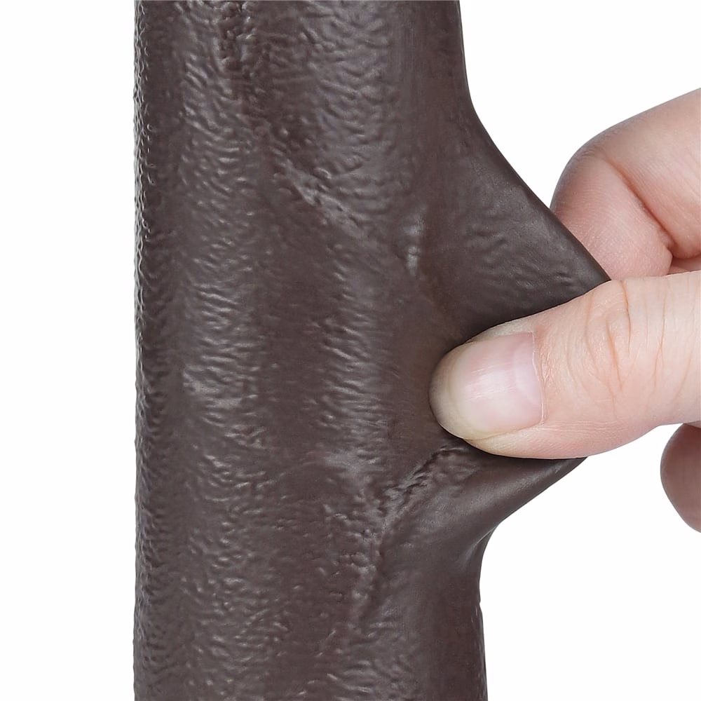 8.5'' Sliding Skin Dual Layer Dong Black I_B15O50_3 - Image 10