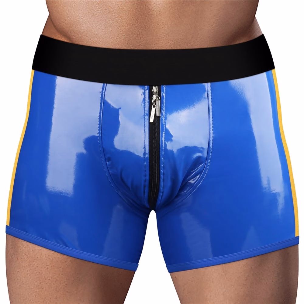 Chic Strap-On shorts M/L (36 - 39 inch waist) Blue - Image 8