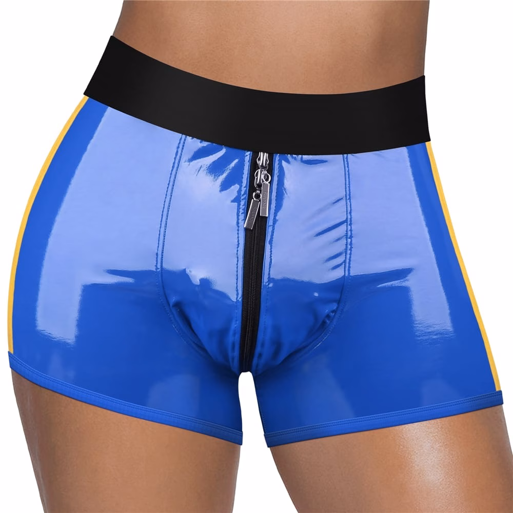 Chic Strap-On shorts M/L (36 - 39 inch waist) Blue - Image 10