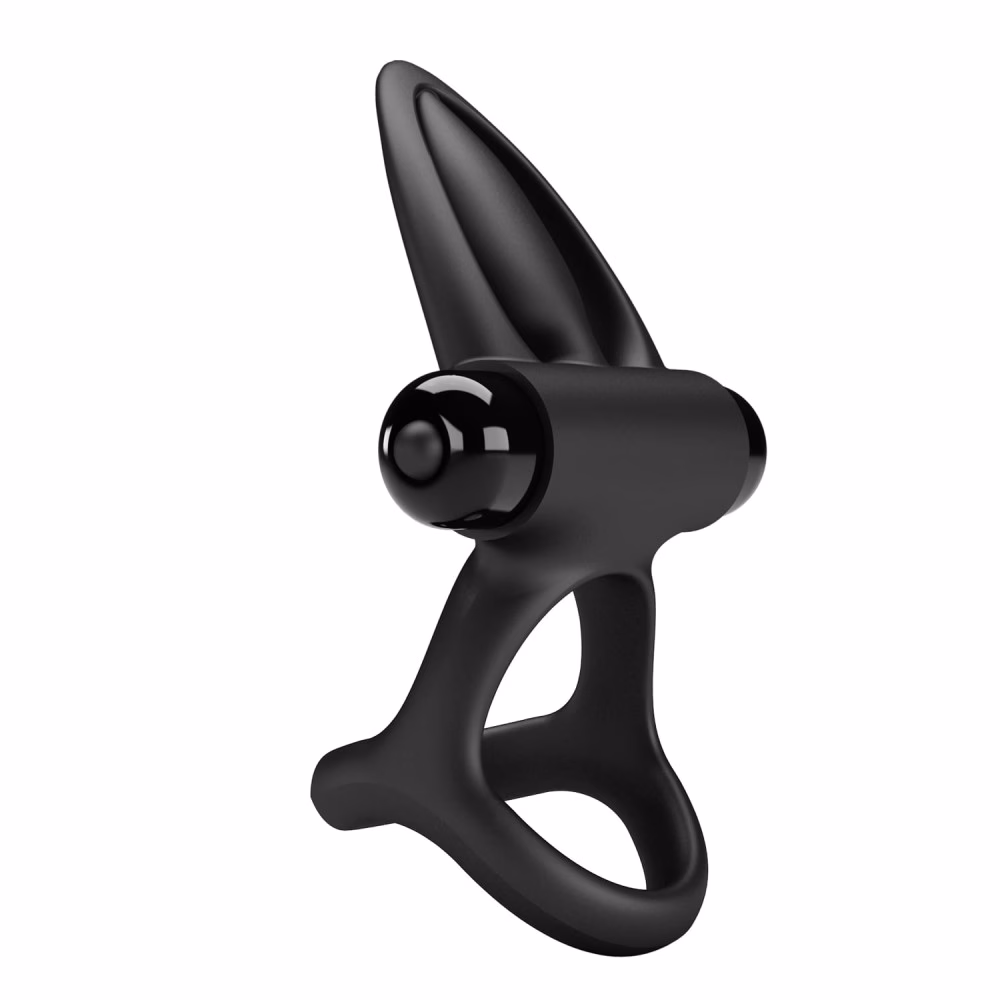 Pretty Love Vibration Cockring Black - 4. kép