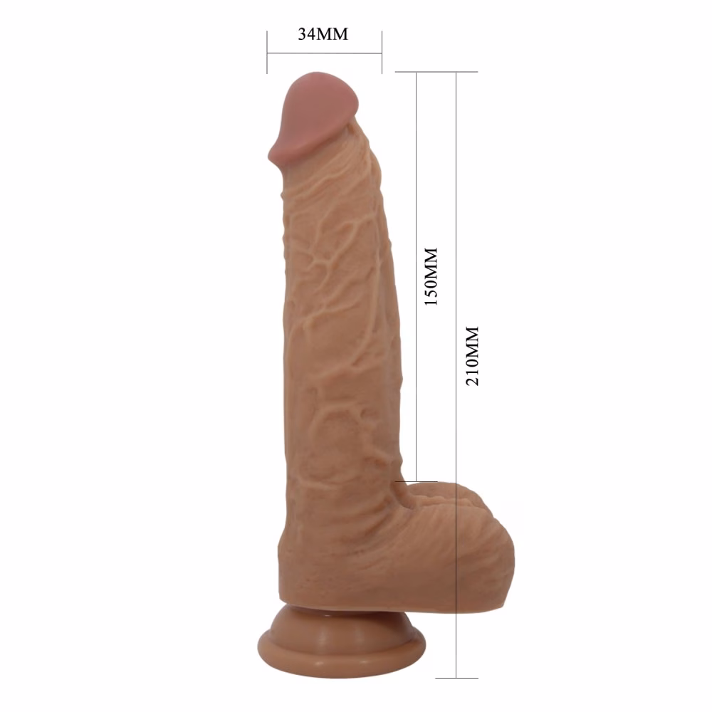 Pretty Love Jonathan 8,3" Vibrating Dildo - Image 7