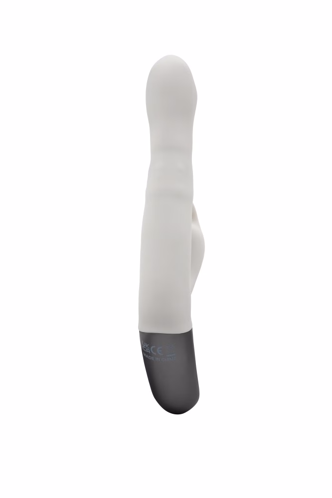 TITANZ 8.5" SILICONE RECHARGEABLE VIBRATOR IN IVORY WHITE_B15O25_4 - Image 8