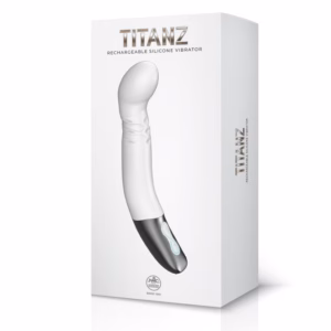 TITANZ 8" SILICONE RECHARGEABLE VIBRATOR IN IVORY WHITE_B15O25_4