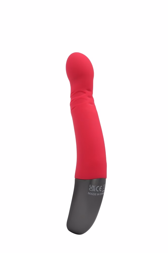 TITANZ 8" SILICONE RECHARGEABLE VIBRATOR IN PINK_B15O25_4 - Image 7