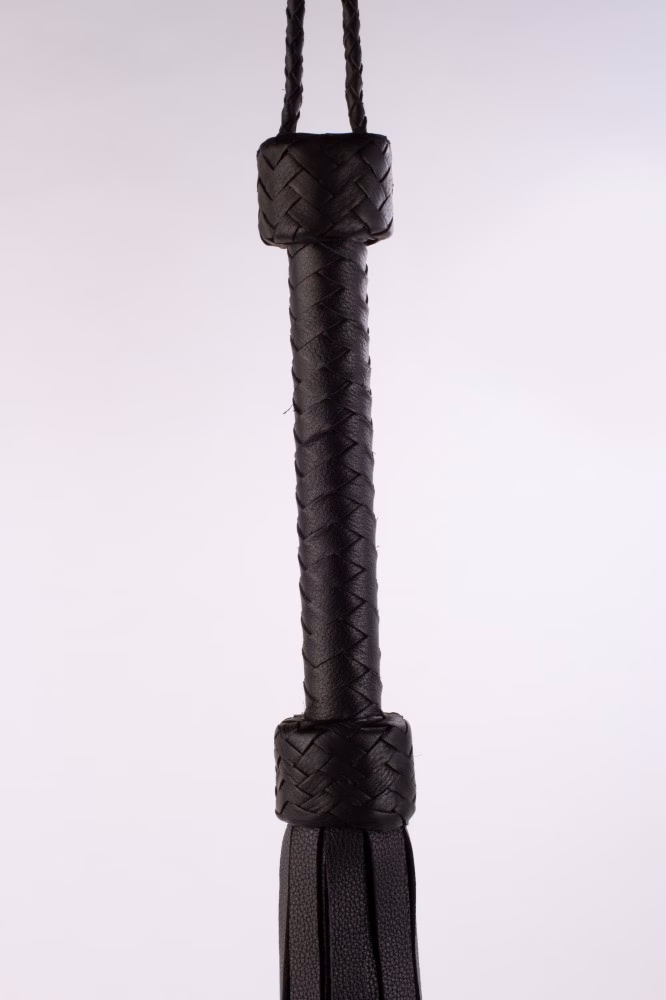 Softy Handle Calf Leather Tails Black_B15O25_3 - Image 4