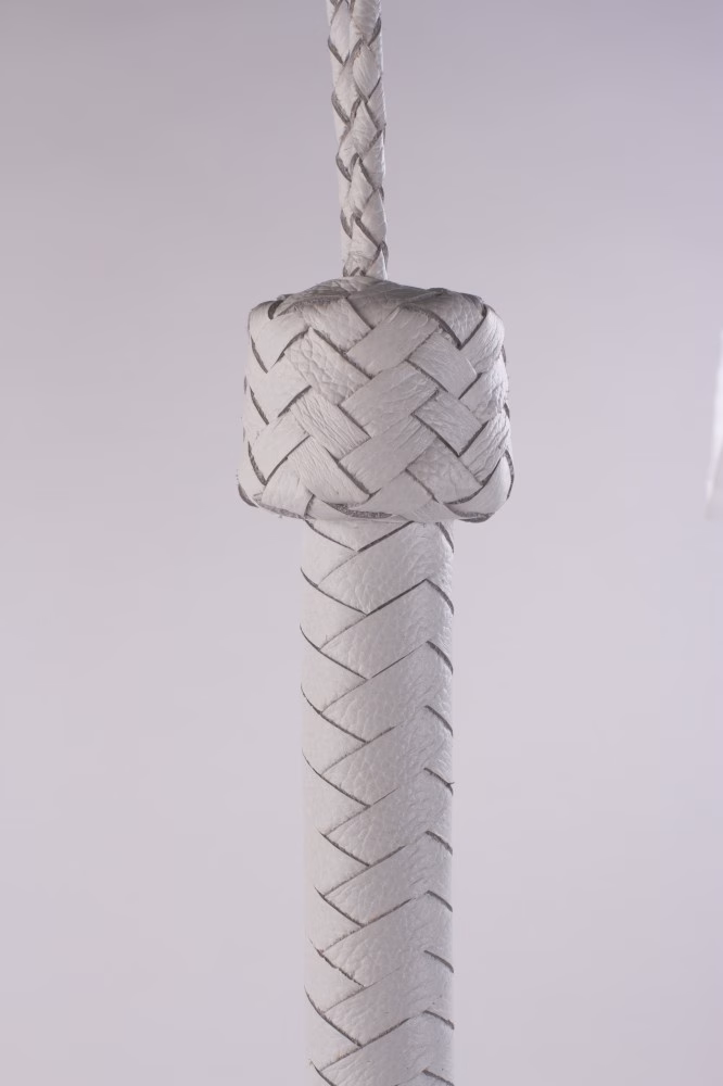 Softy Handle Calf Leather Tails White_B15O25_3 - Image 2