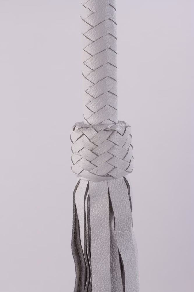 Softy Handle Calf Leather Tails White_B15O25_3 - Image 3