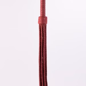 Kid Handle Kid Leather Braided Tails Pink_B15O25_3