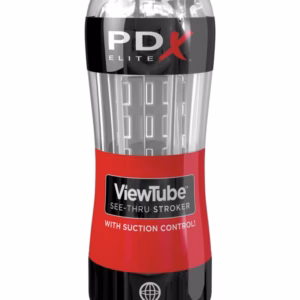 Viewtube See-Thru Stroker Red/Clear