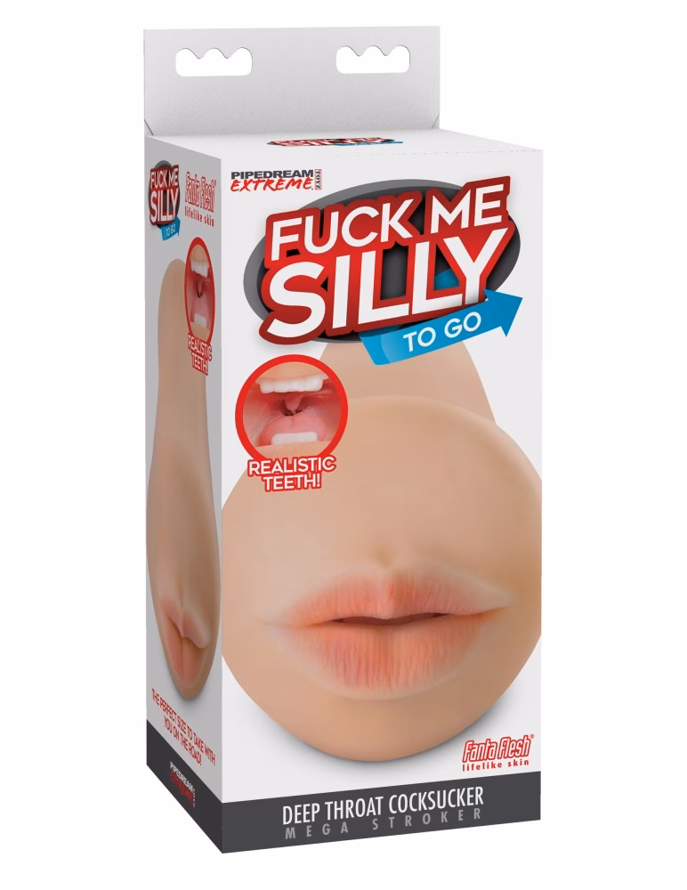 Fuck Me Silly To Go - Deep Throat Cocksucker Mega Stroker Light