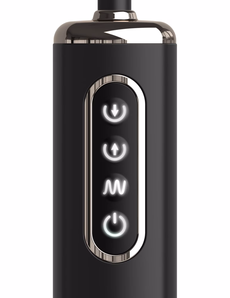 Auto-Throb Inflatable Vibrating Plug Black - Image 6