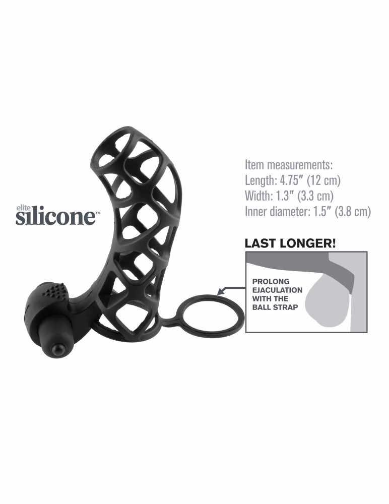 Extreme Silicone Power Cage Black - Image 3