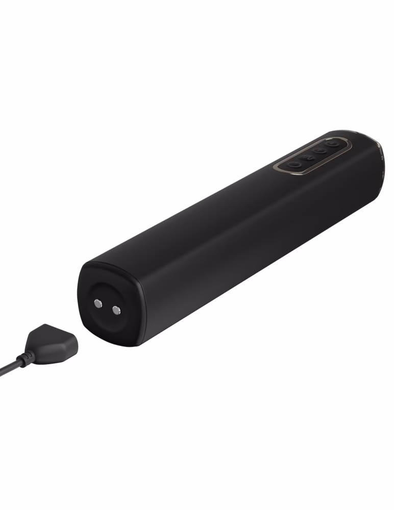 Auto-Throb Inflatable Vibrating Plug Black - Image 7