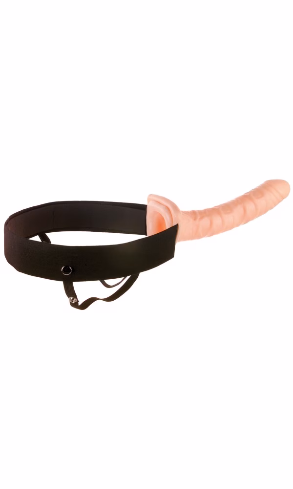 10" Hollow Strap-On Light/Black - Image 2