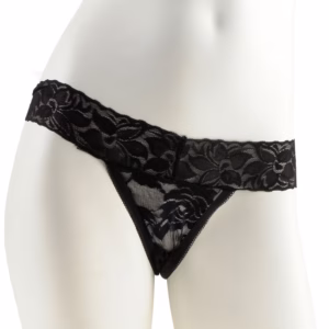 Remote Control Vibrating Panties  Black