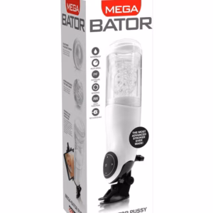Mega-Bator Pussy White/Clear
