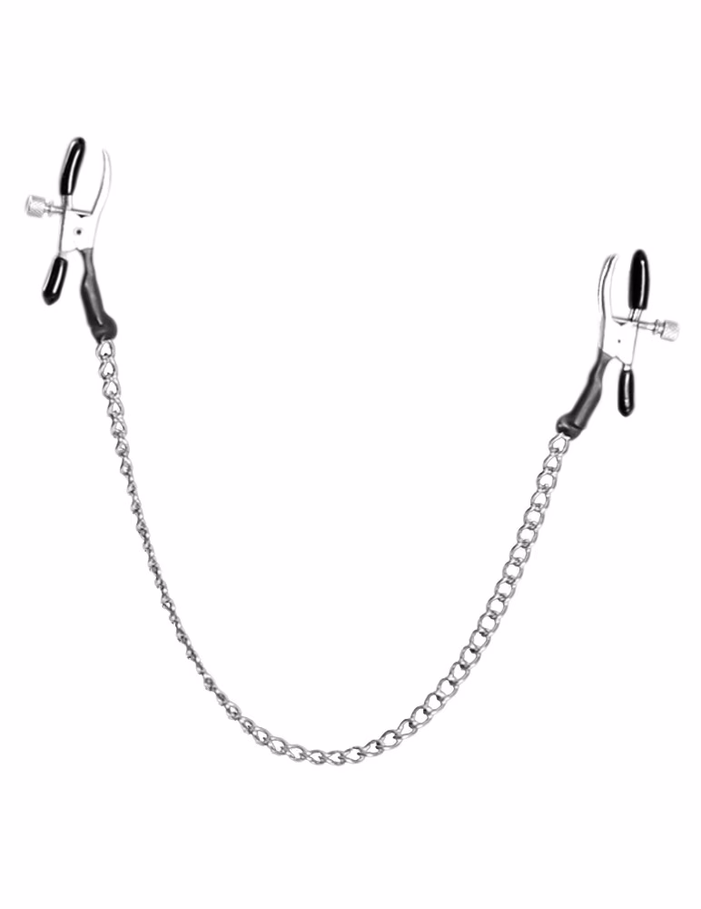 Alligator Nipple Clamps Silver - Image 3