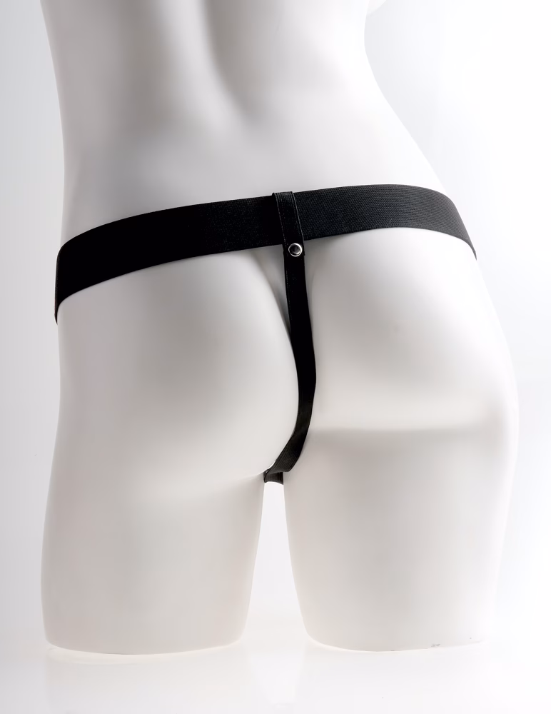 7" Hollow Strap-On Light/Black - Image 6