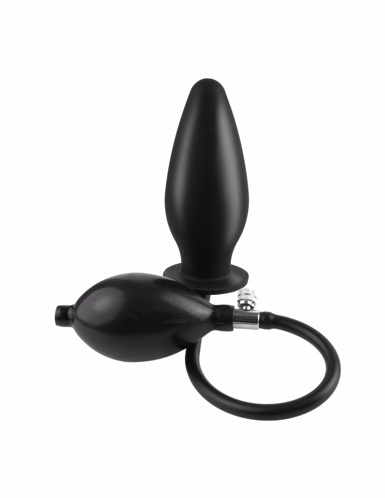 Inflatable Silicone Plug Black - Image 2