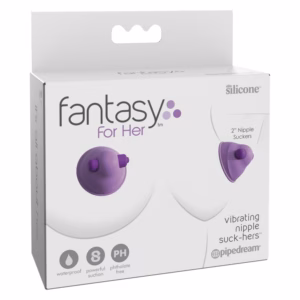 Vibrating Nipple Suck-Hers  Purple