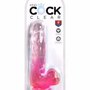 6" with balls Pink