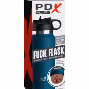 Fuck Flask Private Pleaser Discreet Stroker Brown