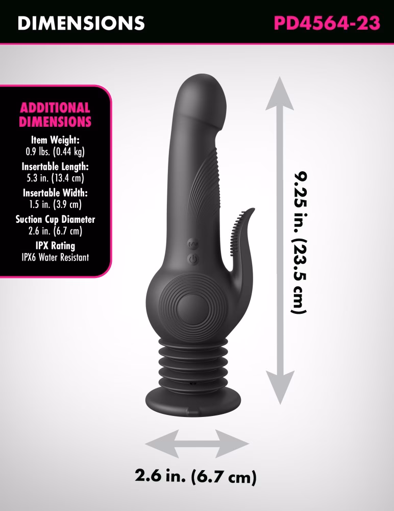 Fetish Fantasy Series Pogo Thruster - Black - Image 7