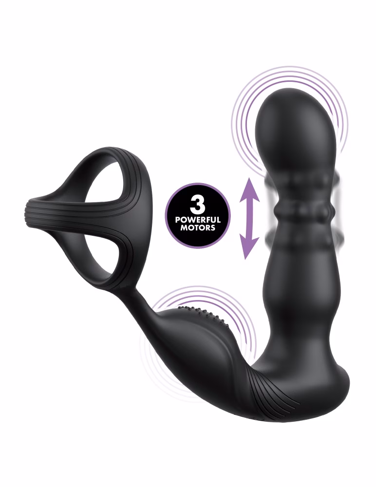 Anal Fantasy Elite Ass-gasm Slide & Glide - Black - Image 3