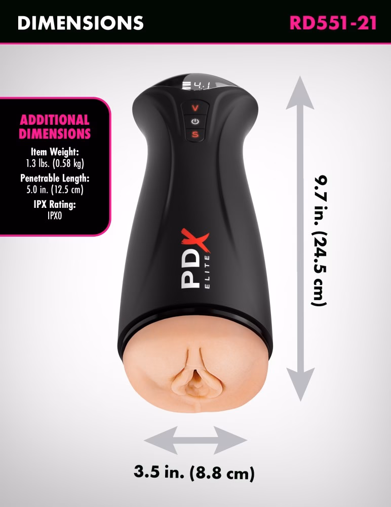 PDX Elite Fuck-Gasm - Light - 6. kép