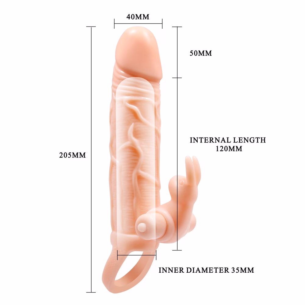 Pretty Love Brave Man Vibrating Penis Sleeve - Image 6