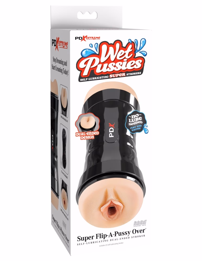 Wet Pussies - Super Flip-A-Pussy Over - Light