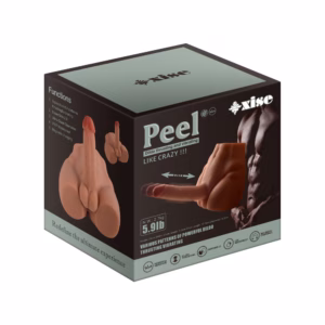 Peel Ass Masturbator and Dildo Thrusting