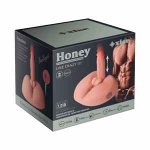 Honey Ass Masturbator and Dildo Thrusting