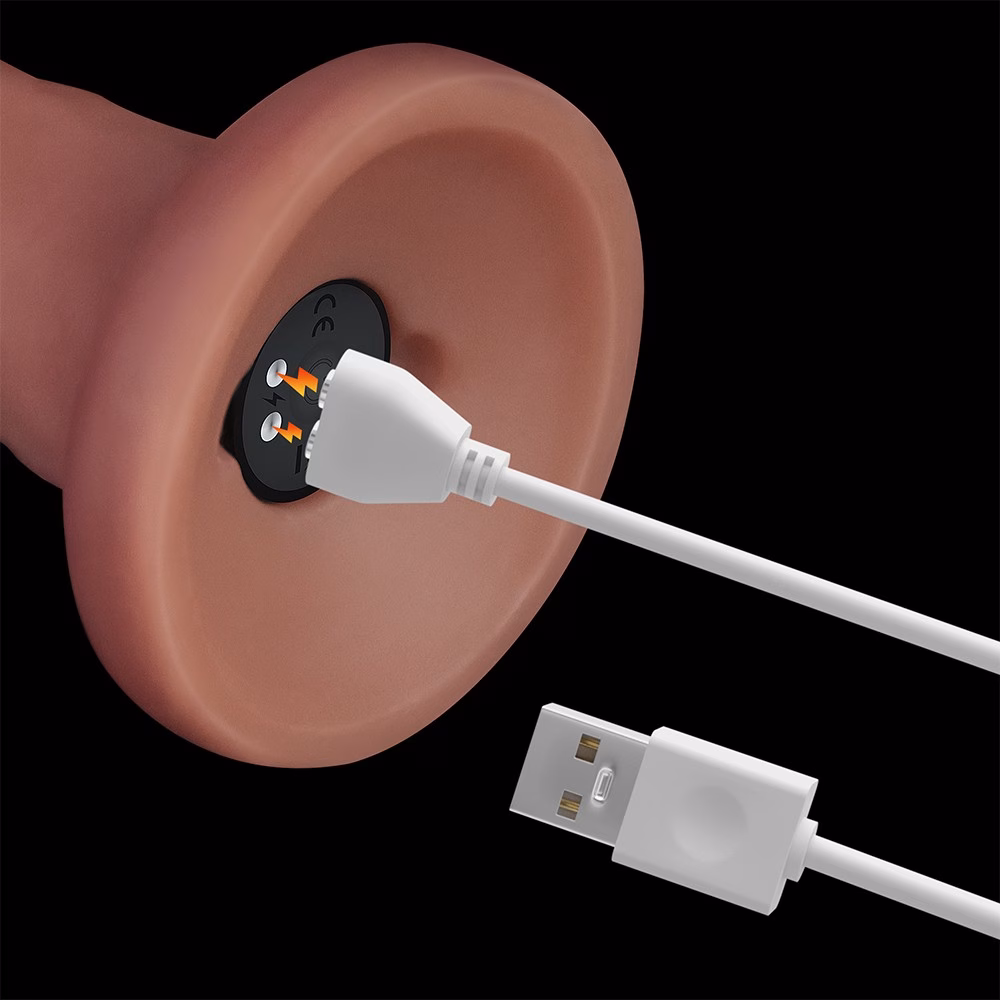 8'' Vibrating Dual Density Power Cock - Image 8
