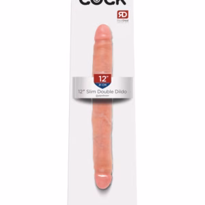 12" Slim Double Dildo Light