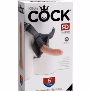 Strap on Harness with 6" Cock Light