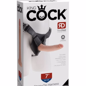 Strap on Harness with 7" Cock Light