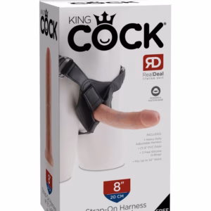 Strap on Harness with 8" Cock Light