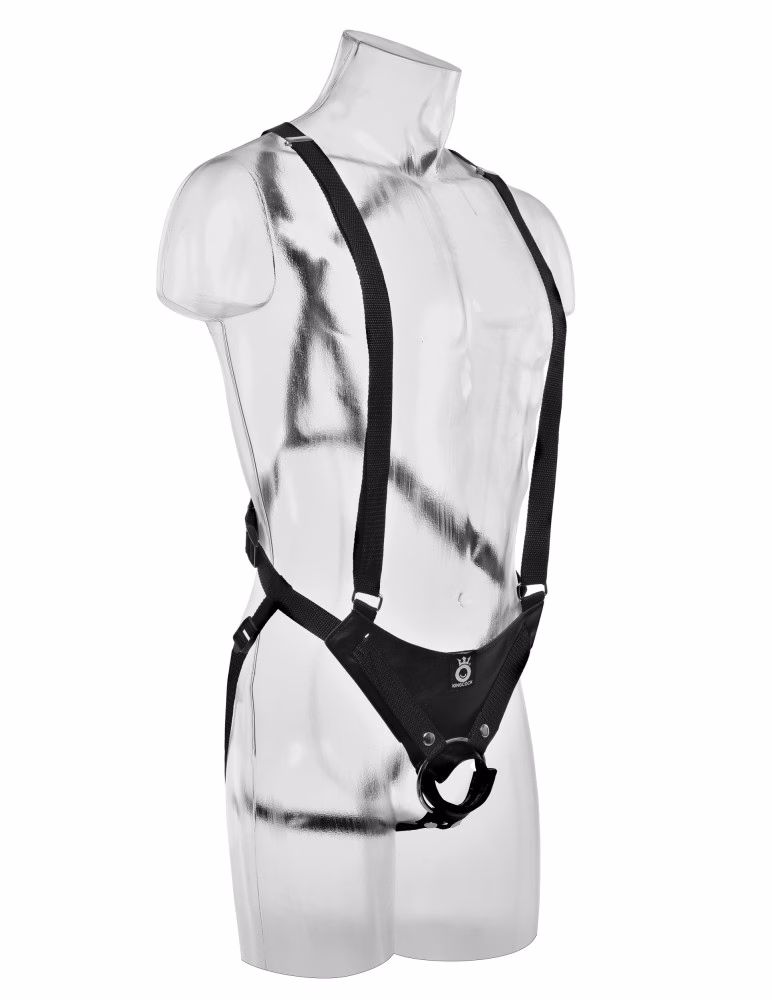 11" Hollow Strap On Suspender System Light/Black - Image 5