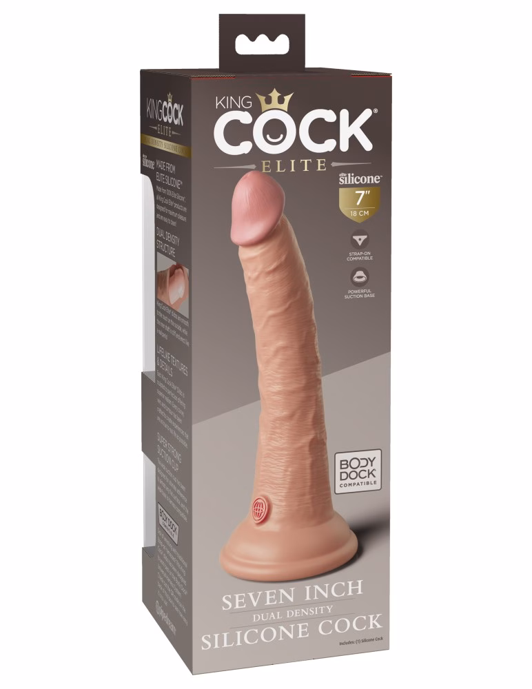 7" Dual Density Silicone Cock Light - Image 2