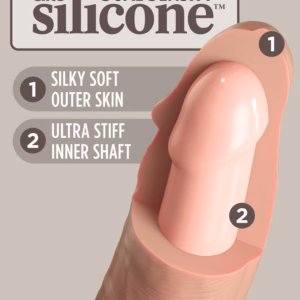 11" Dual Density Silicone Cock Light
