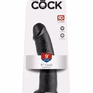 9" Cock Black