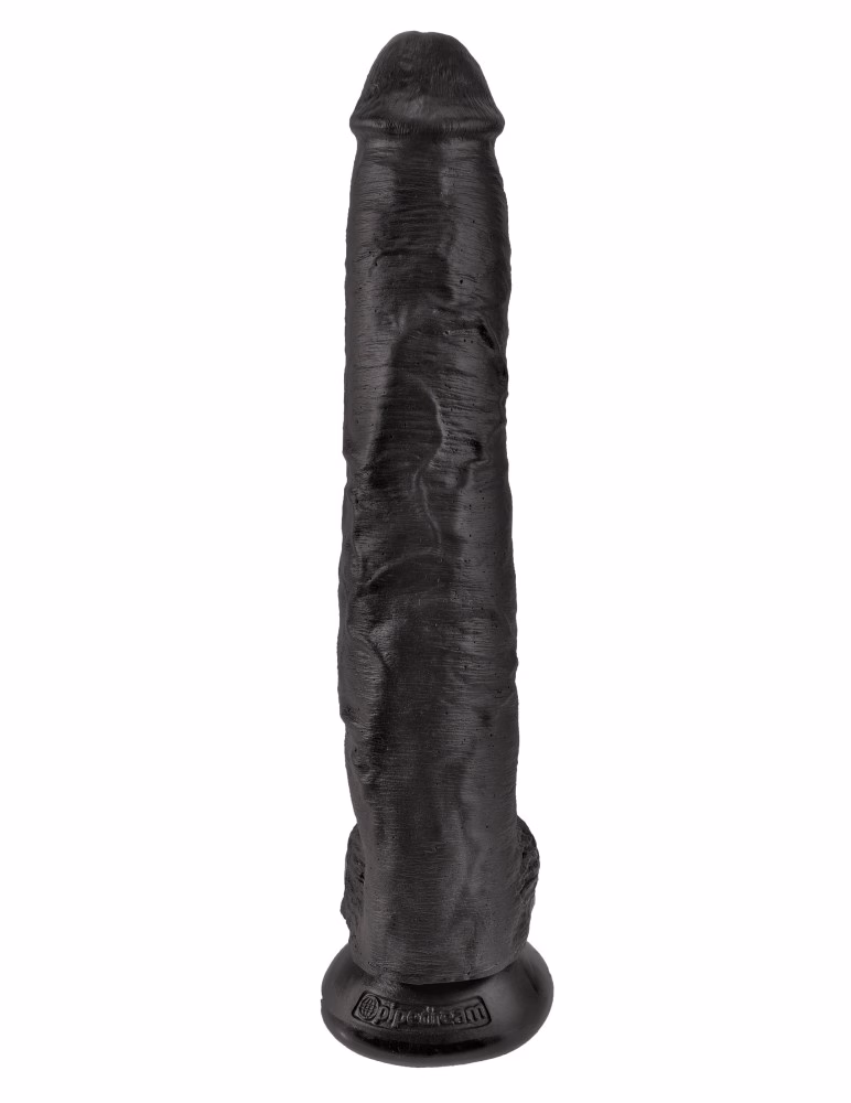 14" Cock with Balls Black - Image 3