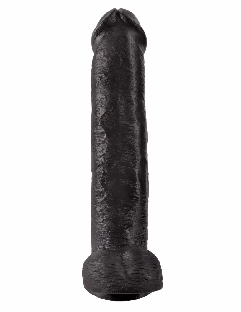 15" Cock with Balls Black - Image 3