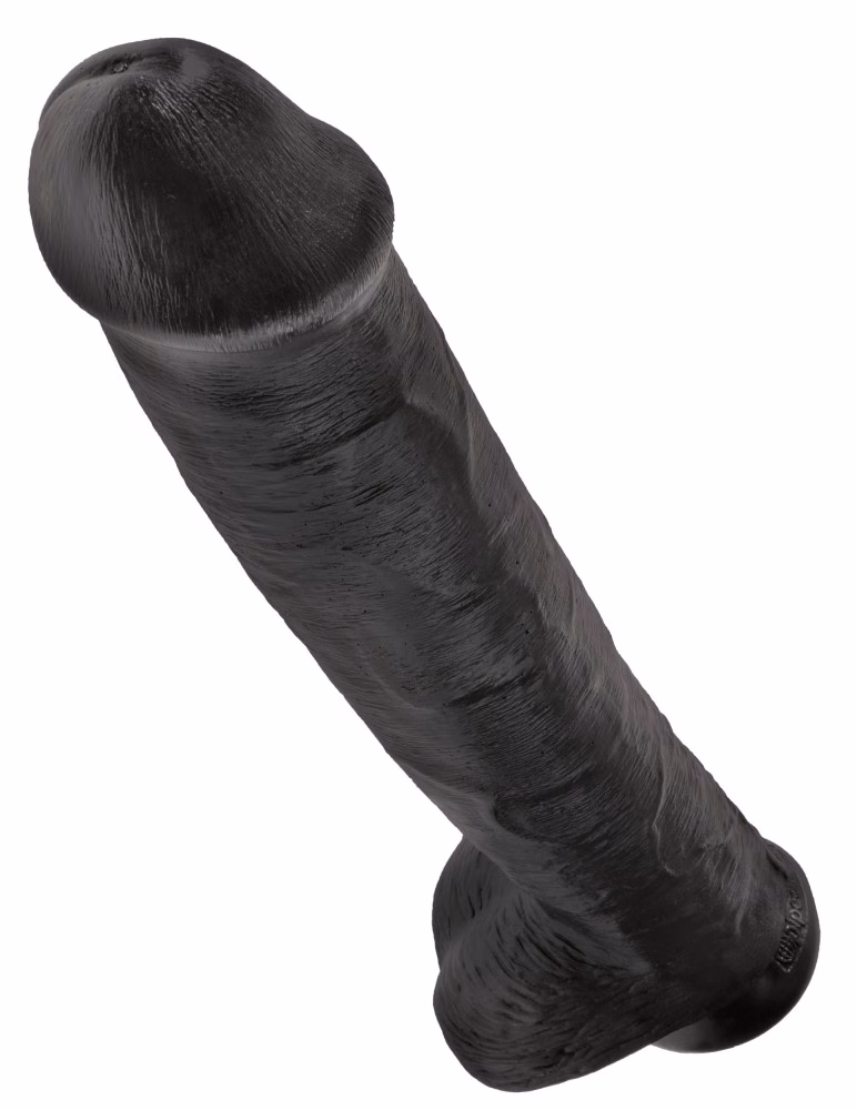 15" Cock with Balls Black - Image 4