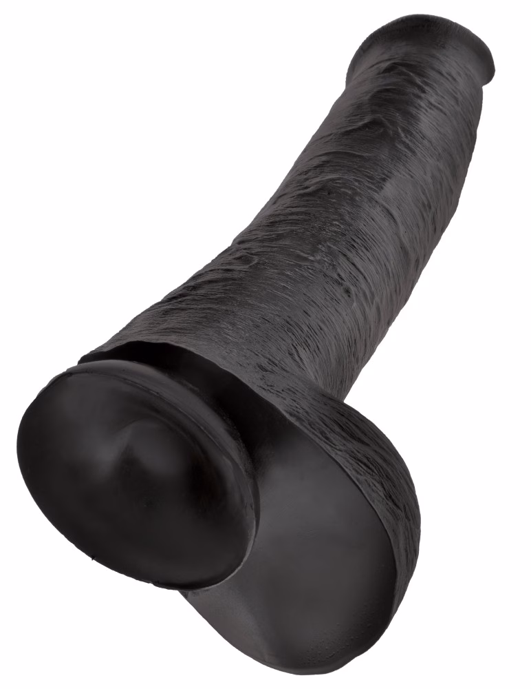 15" Cock with Balls Black - Image 5