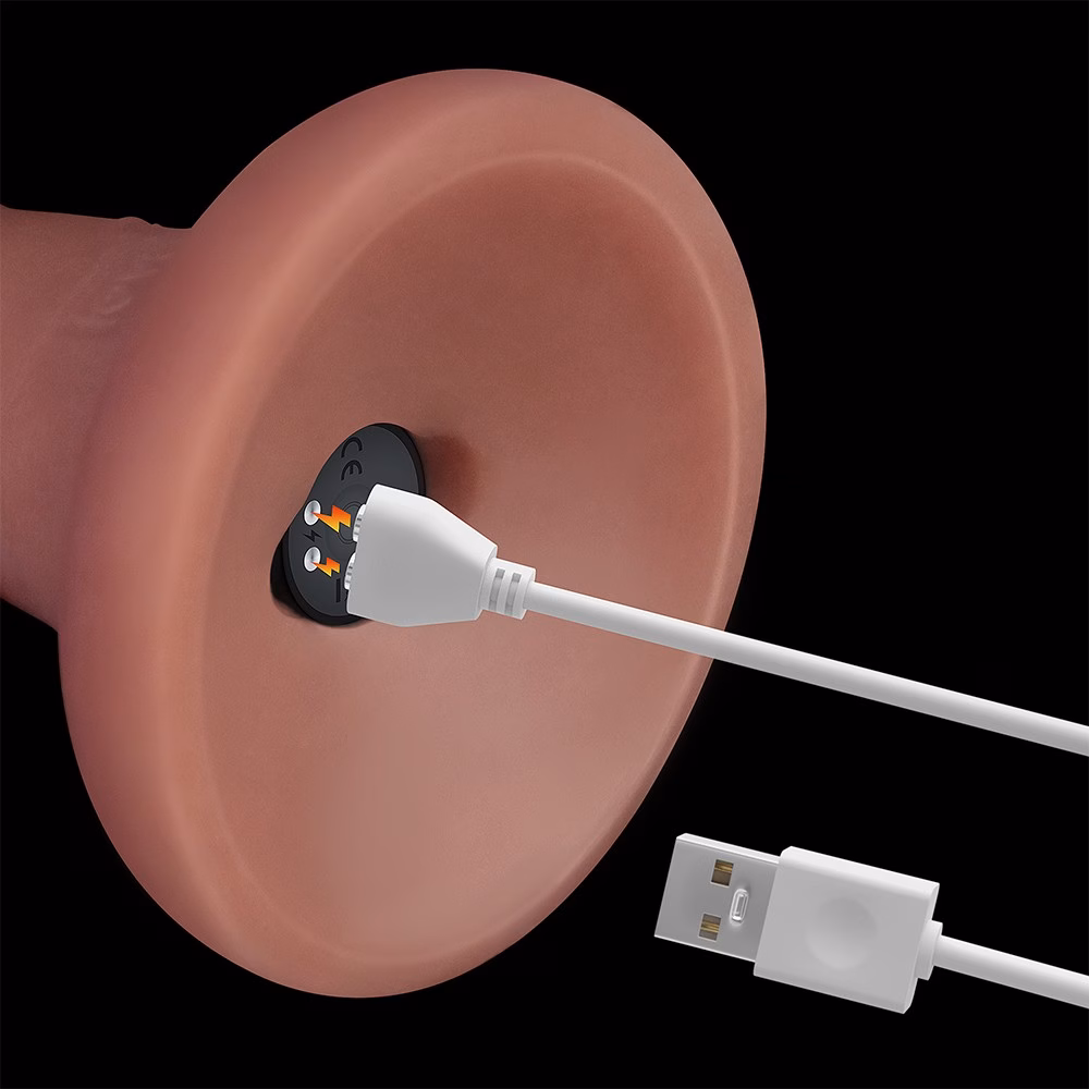 6'' Vibrating Dual Density Power Cock - Image 7