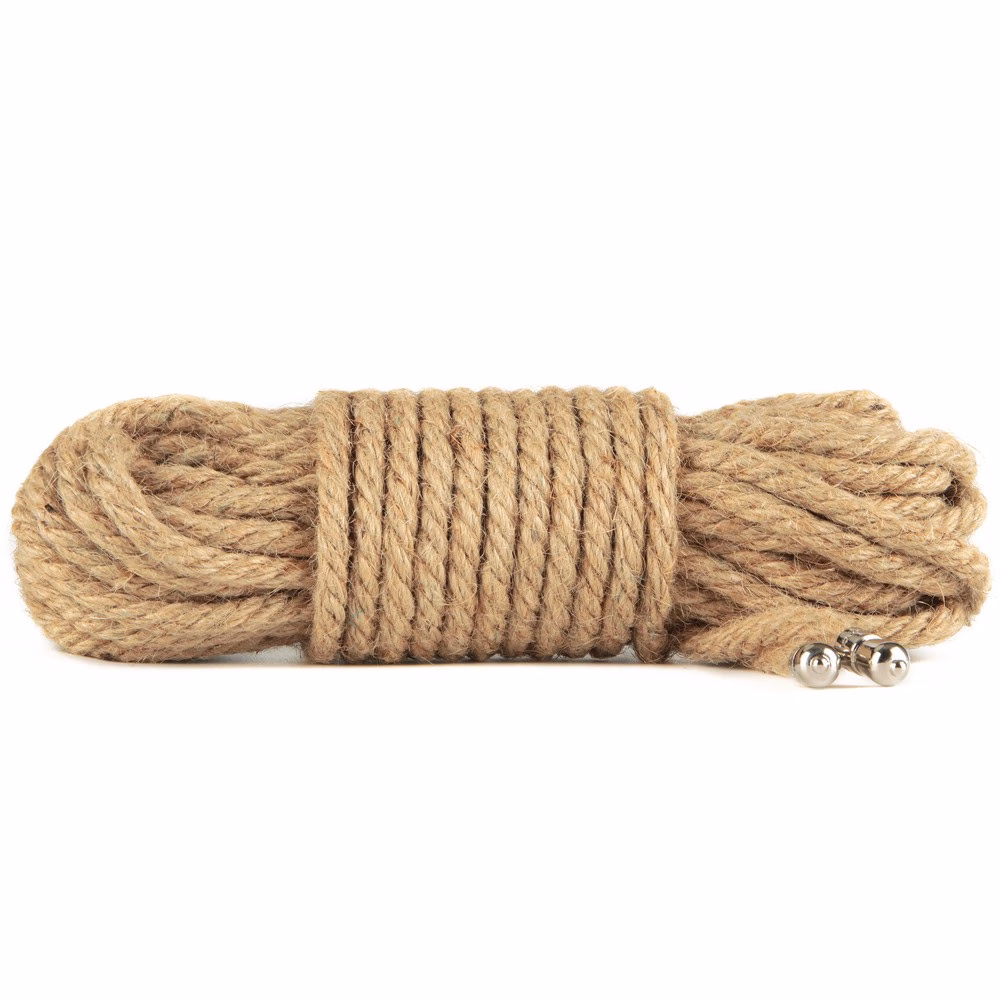 Rebellion Reign Rustic Hemp Bondage Rope - Image 5