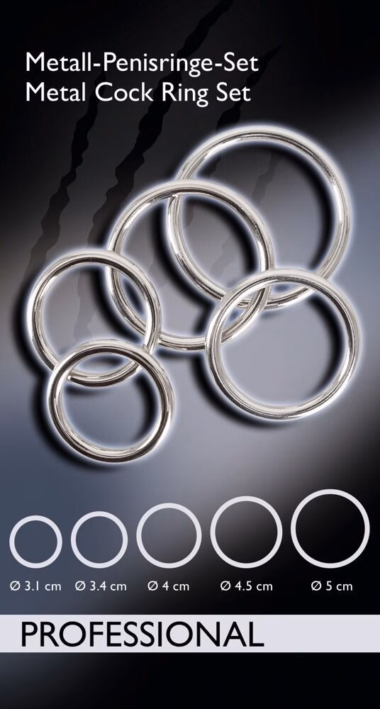 Bad Kitty Set of 5 Metal Rings - Image 6