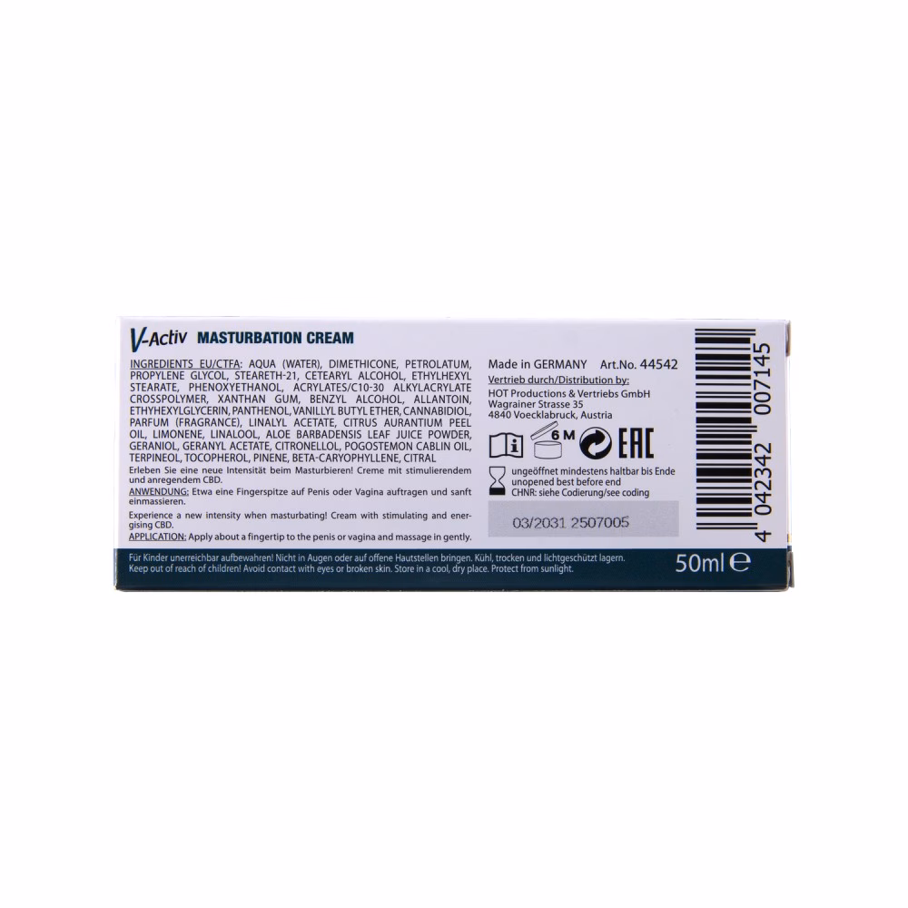 HOT Masturbation creme with CBD - unisex 50 ml - Image 3